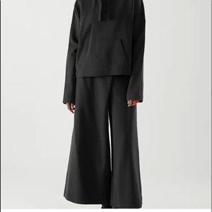 COS  Small Wrap Pants Organic Cotton Black